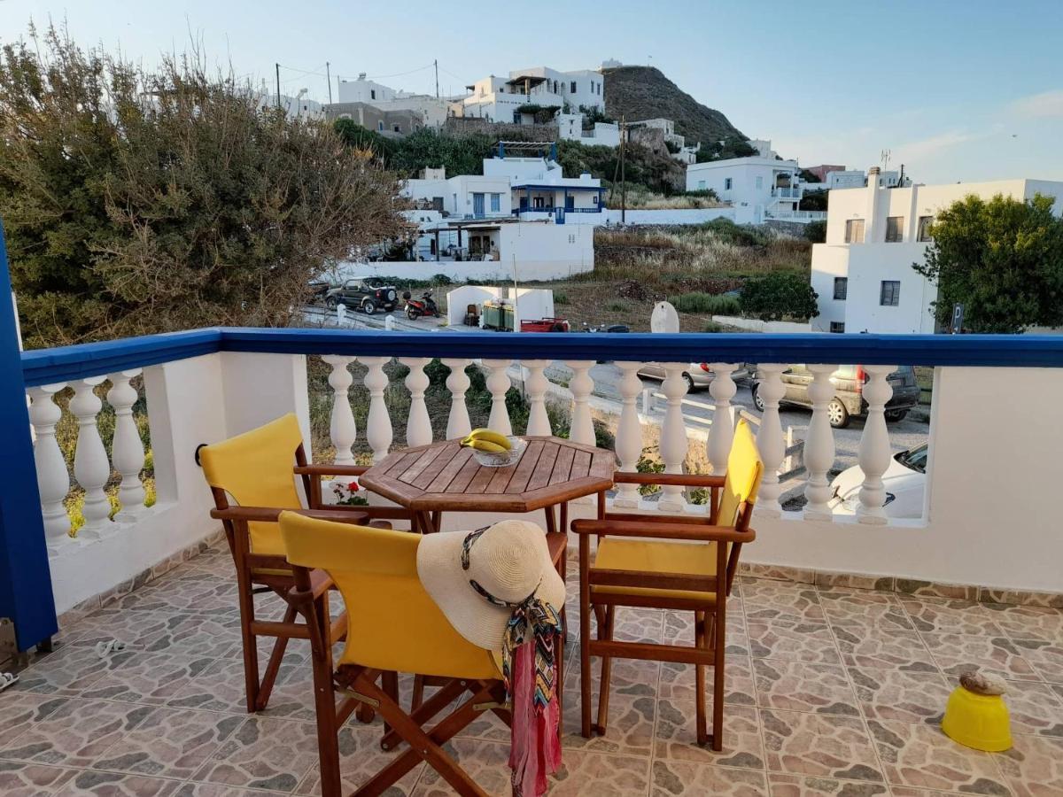 Mamos Sunset House Plaka Villa Pláka Mílu Kültér fotó