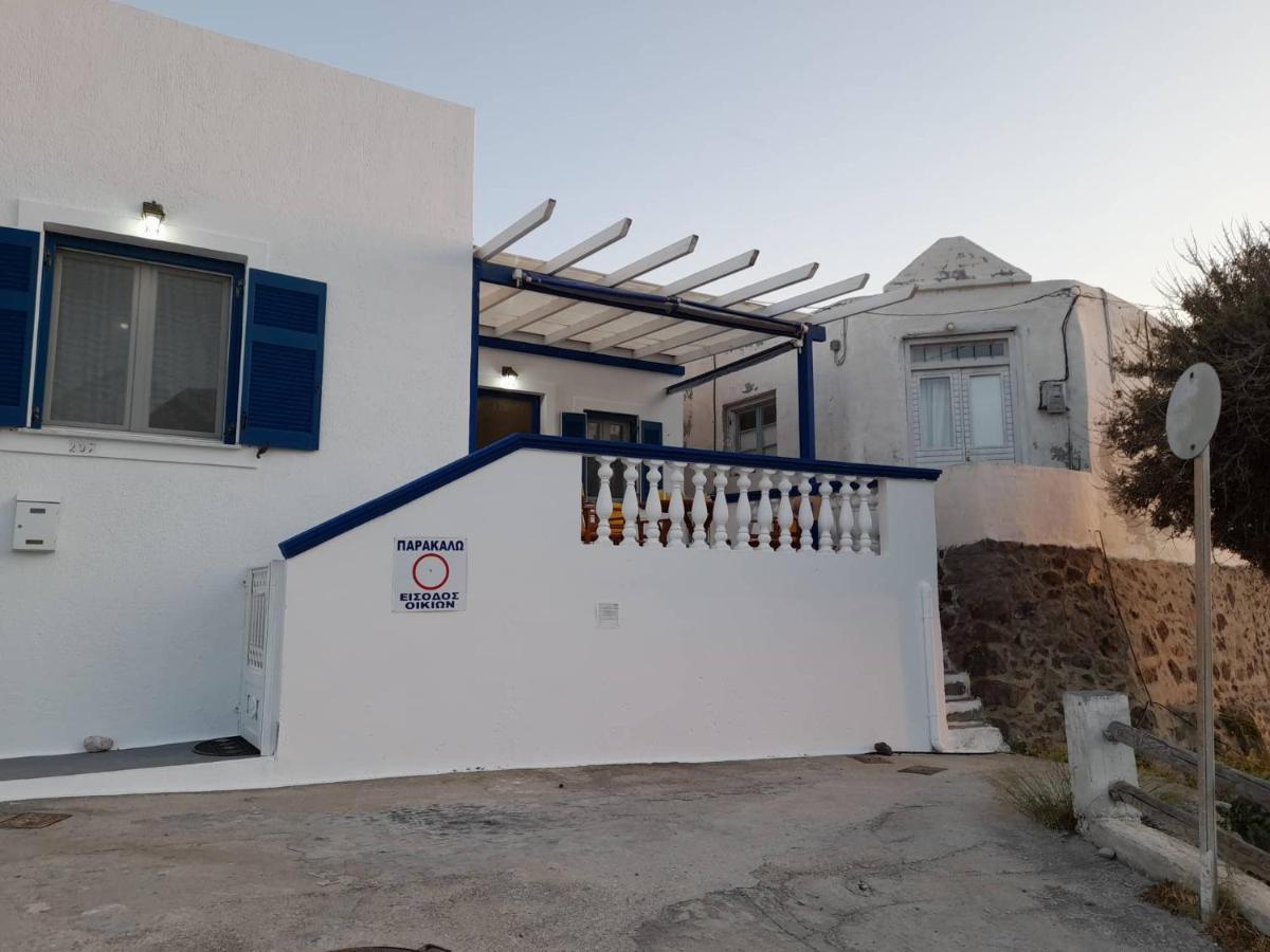 Mamos Sunset House Plaka Villa Pláka Mílu Kültér fotó